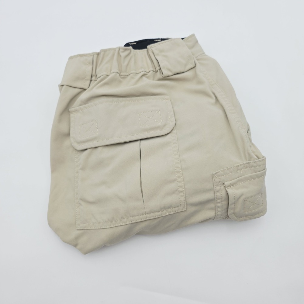 Duluth Trading Co Dry on the Fly Cargo Shorts Size Medium Beige 11" Inseam 59313